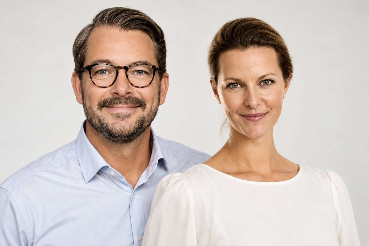 Erick Th&uuml;rmer og Ingeborg Rosenvinge